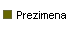 Prezimena
