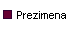 Prezimena